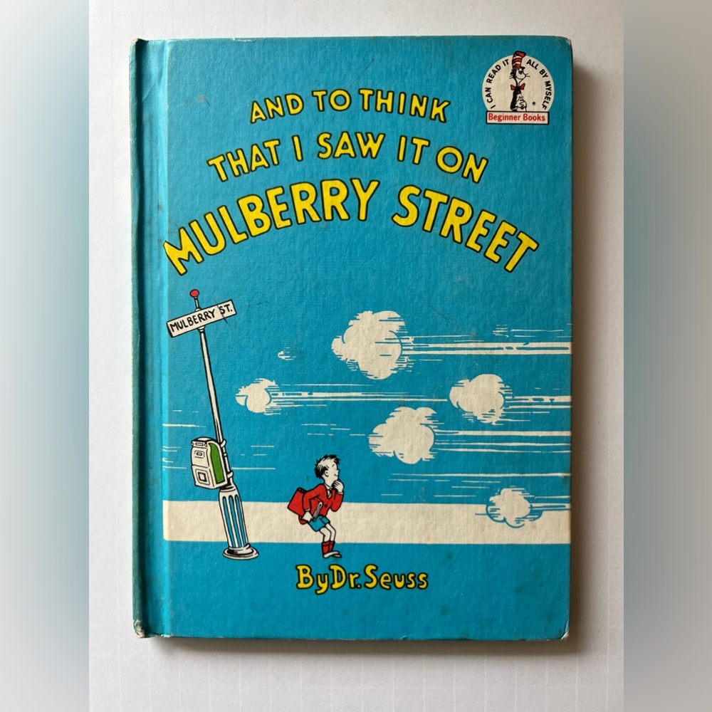 Dr. Seuss And To Think That I Saw It On Mulberry Street Rare Book Club Edition
